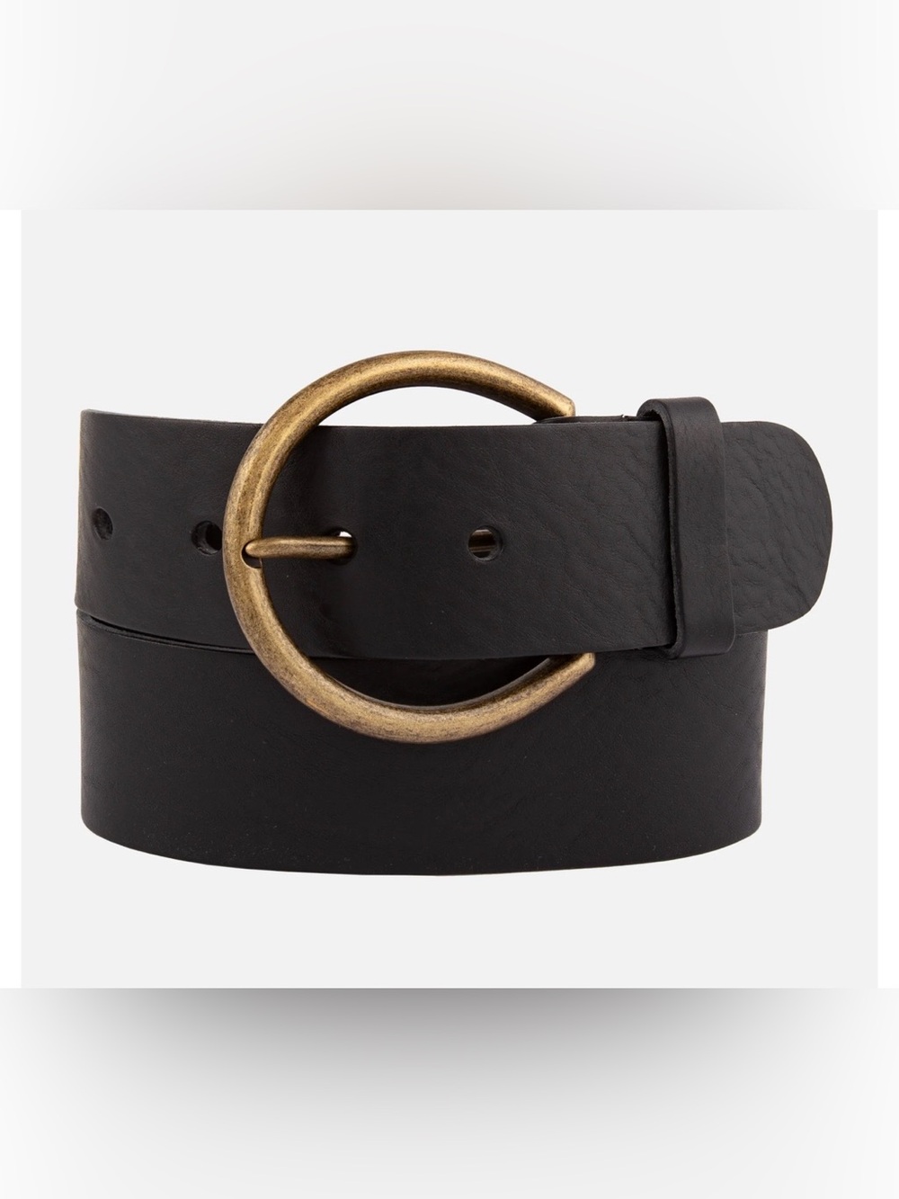 Amsterdam Heritage Elva black leather Belt